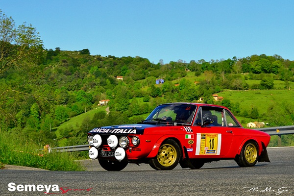 Con este Lancia Fulvia HF Andrew Bowns hizo el trayecto por carretera desde Portsmouth hasta Honayo para participar en el Rallye Festival Trasmiera