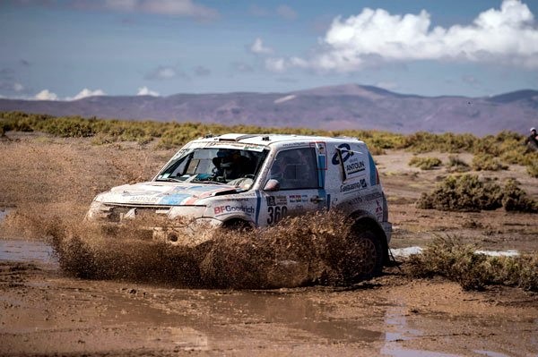 cristina gutierrez lopez dakar mitsubishi 
