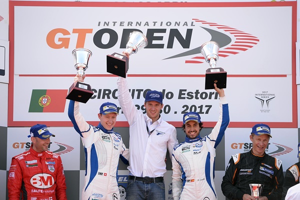 podio GT Open Estoril 2017 