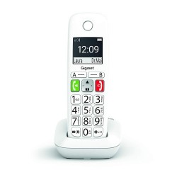 Gigaset E290 Teléfono DECT/analógico Identificador de llamadas Blanco