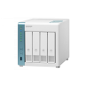 QNAP TS-431K servidor de almacenamiento NAS Torre Ethernet Blanco Alpine AL-214