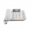 Gigaset DL380 Teléfono analógico Blanco Identificador de llamadas