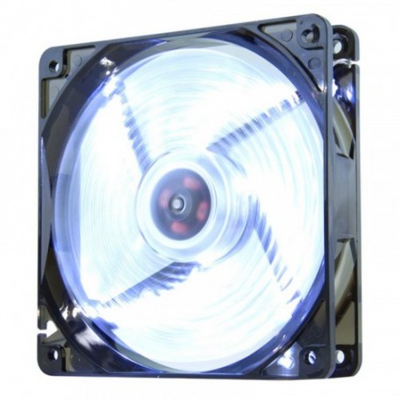 NOX NXCFAN120LW ventilador de PC Carcasa del ordenador Enfriador 12 cm Negro, Blanco
