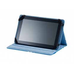 Ziron ZR112 funda para tablet 20,3 cm (8") Folio Azul, Blanco