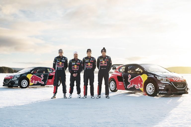 equipo peugeot 208 vrx supercar rallycross