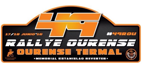 placa rallye Orense 2016