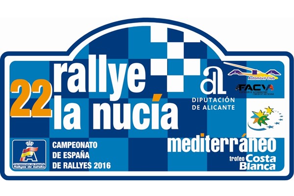 Placa Rallye La Nucia