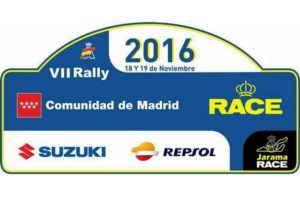placa rallye comunidad de madrid 2016