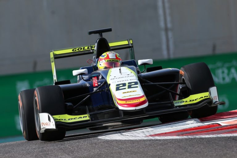 palou gp3 campos racing yas marina