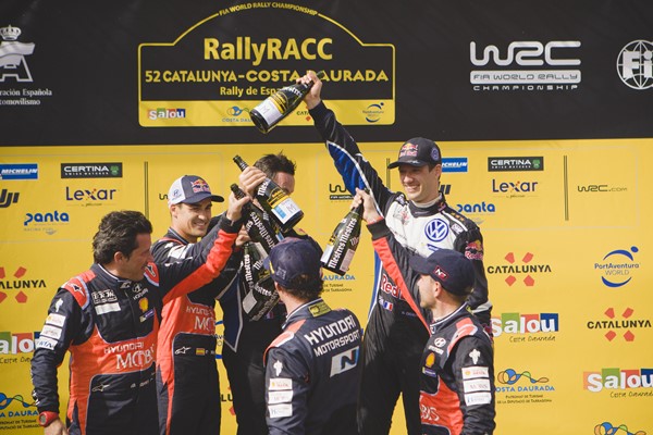 rallye españa wrc podio