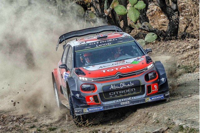Kris Meeke Mexico 2017 citoen c3 wrc 1103