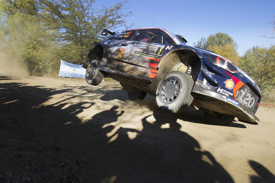 wrc Neuville Hyundai i20 Argentina