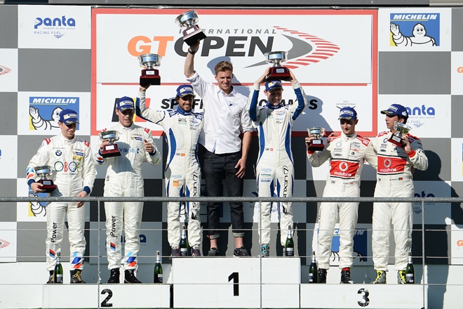 podio gt open spa bmw m6 teo martin rueda Bouverg