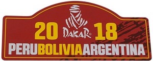 Placa mini Dakar 18