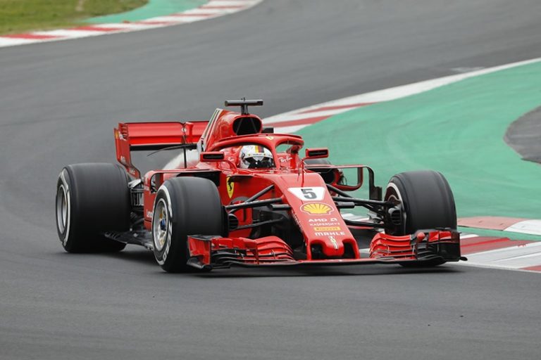 ferrari f1 test montmelo 2018 2702
