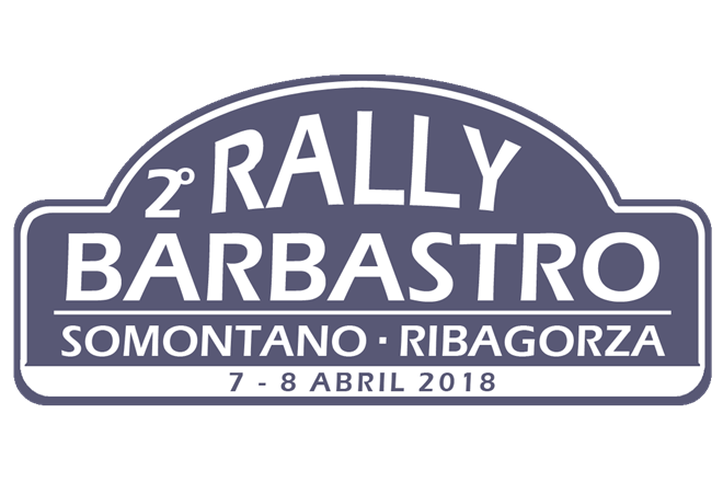 Placa Rallye Barbastro 2018
