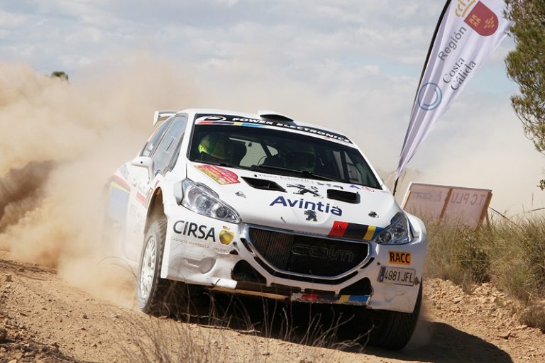 rallye lorca 2018 pons peugeot 208 r5