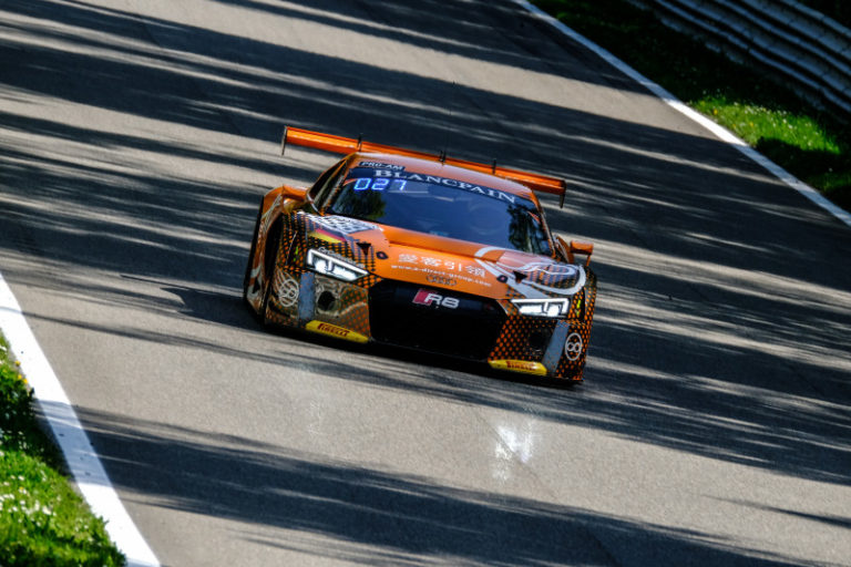 Blancpain GT Monza Forne Audi R8 LMS
