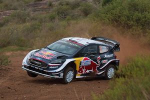 Ford Fiesta WRC tierra pre portugal