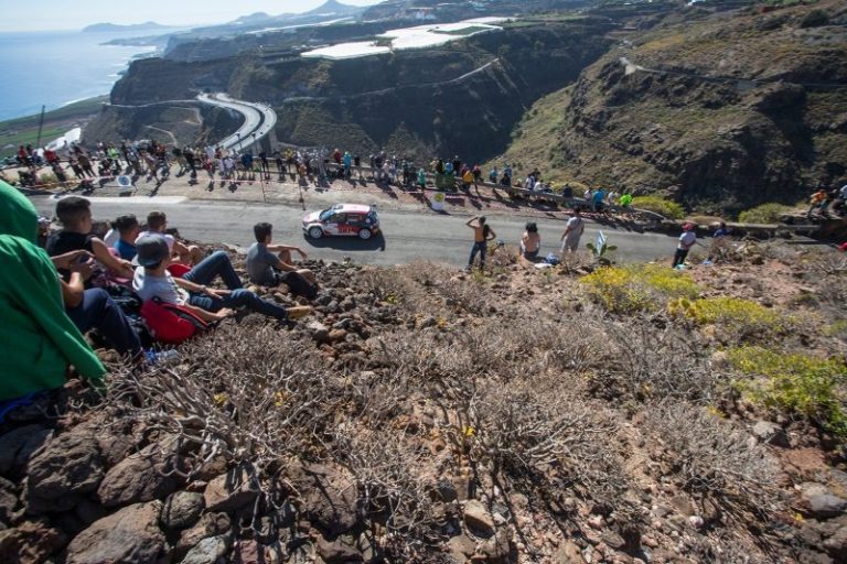 Rallye canarias Gryazin Fabia r5