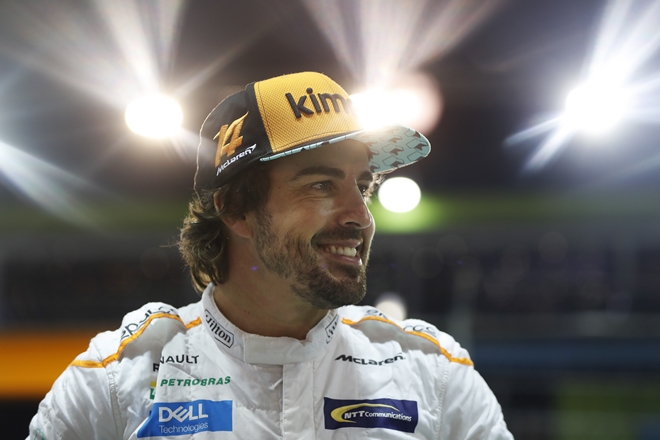 fernando alonso f1 singapur 2018 