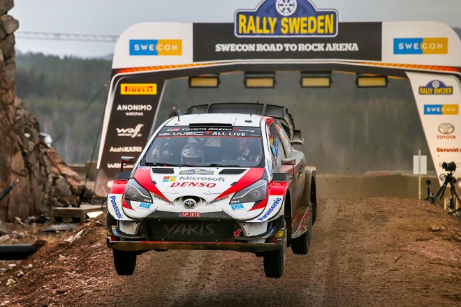 ralye suecia 2020 evans wrc toyota yaris 3