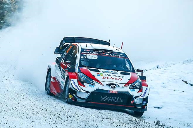 ralye suecia 2020 evans wrc toyota yaris