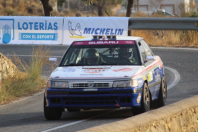 rallye la Nucía históricos Sainz-Martínez Legacy 4WD