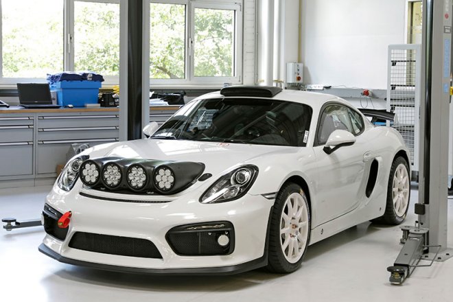 Porsche 718 Cayman GT4 Rallye 2020