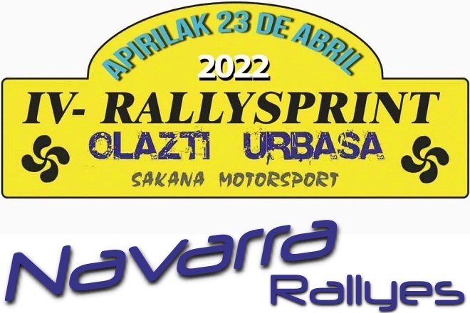 Rallysprint Olazti Urbasa 2022 placa