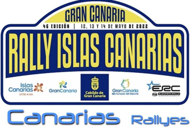 Rallye Islas Canarias ERC 22 placa