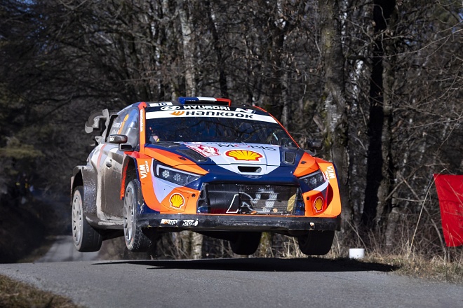 Fourmaux-Coria Rallye Monte Carlo2025 Hyundai i20 Rally1