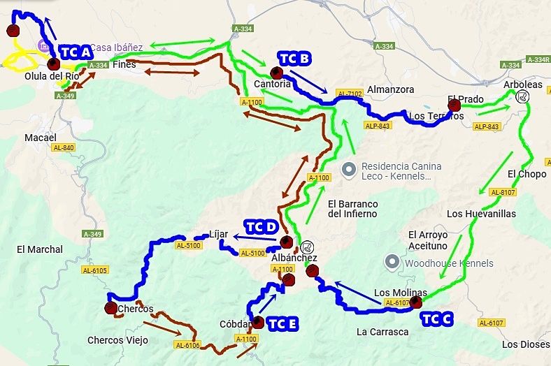 tramos rallye almanzora 25