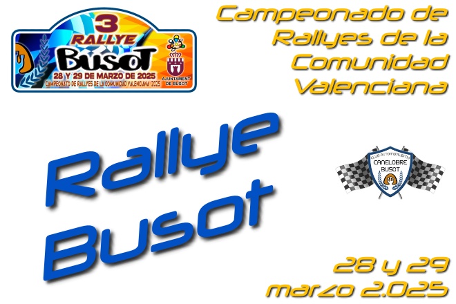 rallye busot 25 cartela