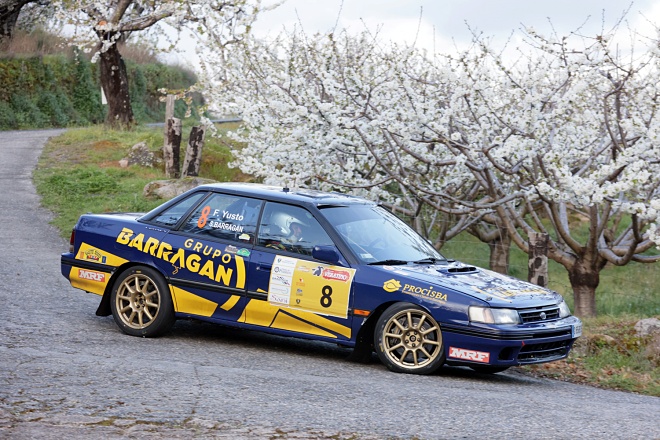 Barragan-Yusto rllye extremadura hist 25 subaru imprea