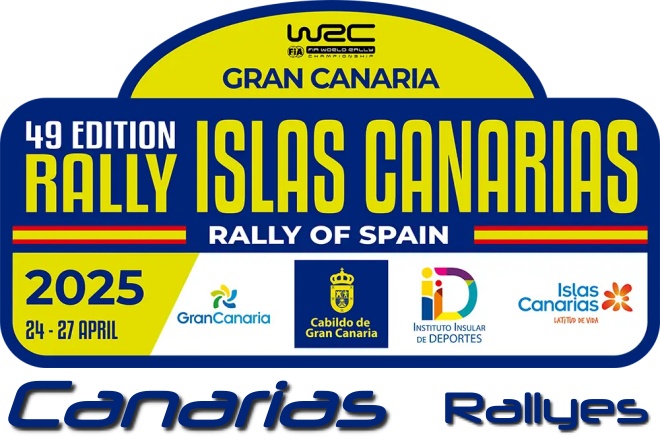 placa rallye islas canarias 25 wrc