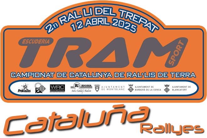 rallye el trepat 25 placa