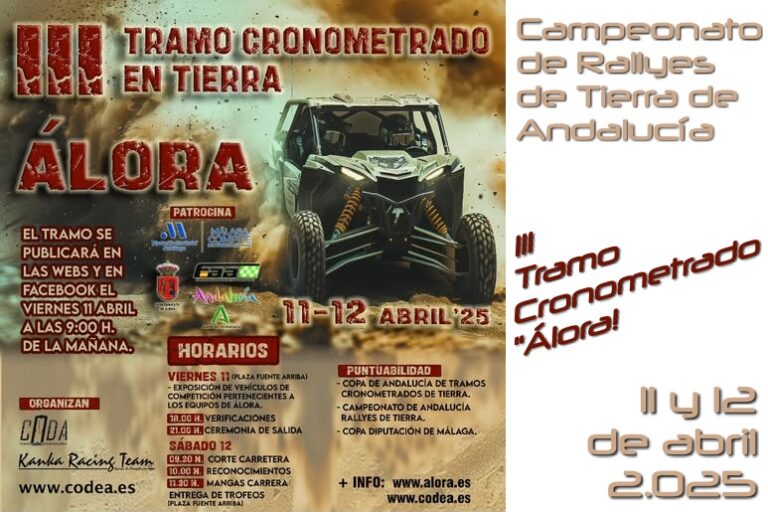 tramo alora cartel 25