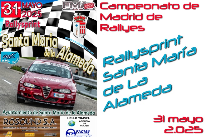 RS Sta Maria alameda 2025 cartel