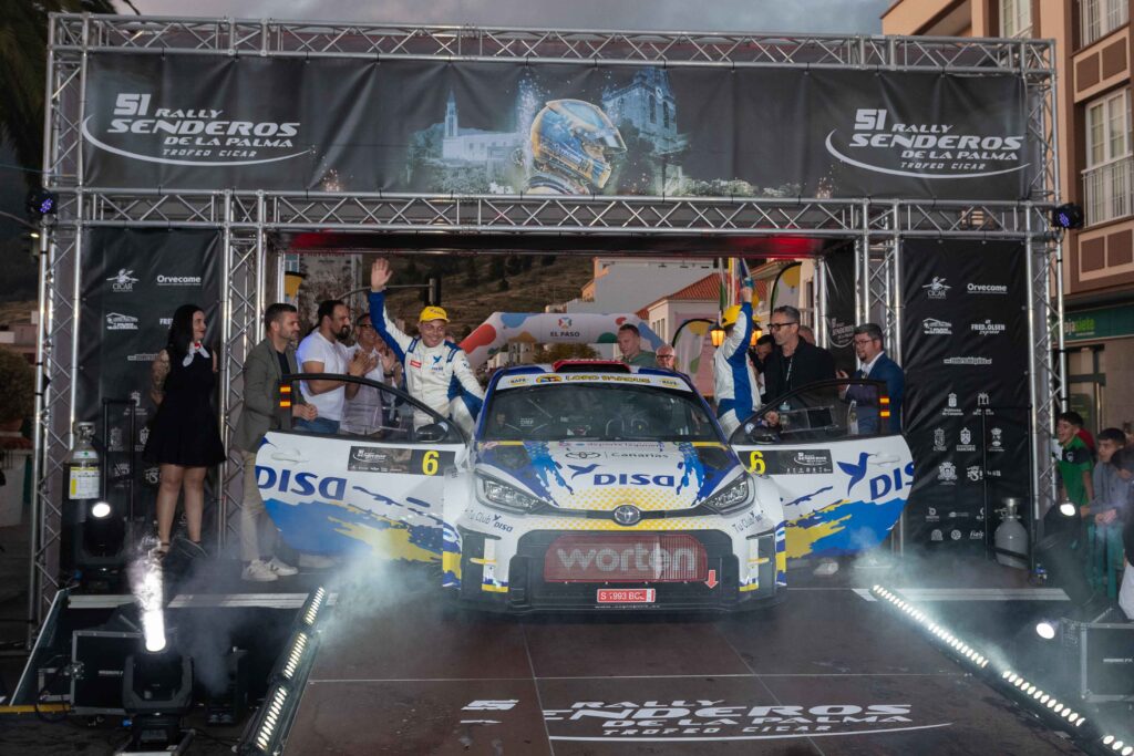 cruz-mujica yaris GR rallye senderos la pama 2025