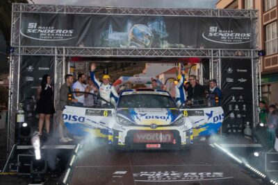 cruz-mujica yaris GR rallye senderos la pama 2025