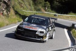 javier garcia mitsubishi Lancer Evo Subida Navas del Rey 25 Talex