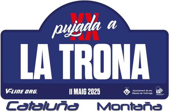 subida la trona 25 placa