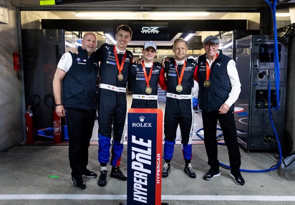 bmw pole le mans 26 Magnussen-Marciello-Vanthoor