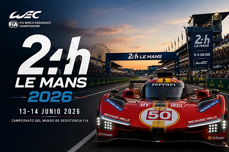 cartel 24h lemans 2026 ferrari molina