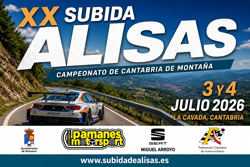 subida alisas 2026 cartel RM